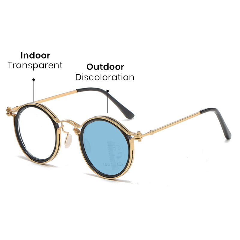 Multifocal progressive anti-blue light reading glasses