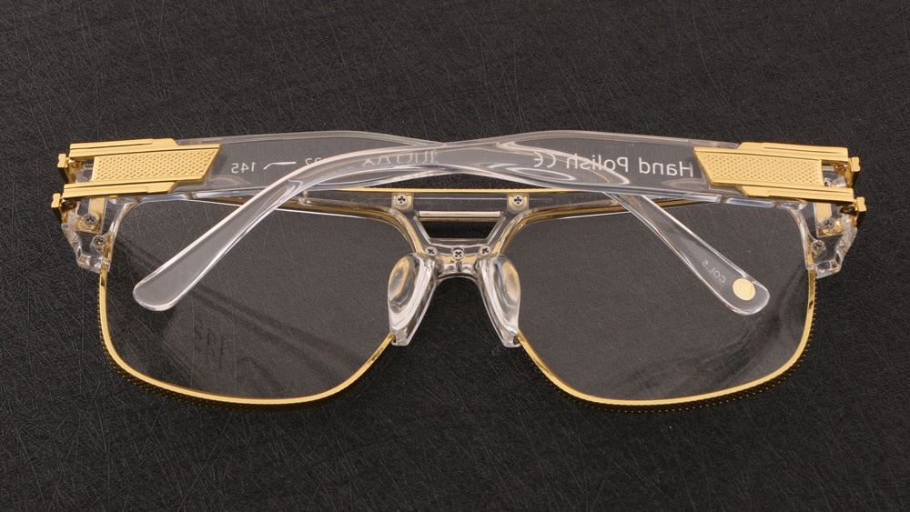 Luxury Squre Metal Eye Glasses Frame