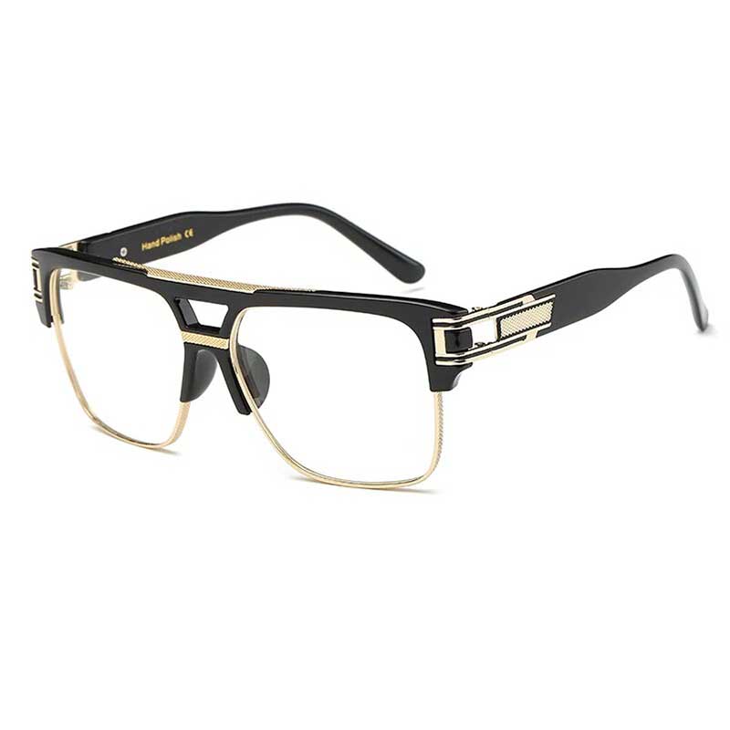 Luxury Squre Metal Eye Glasses Frame