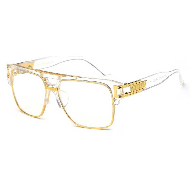 Luxury Squre Metal Eye Glasses Frame