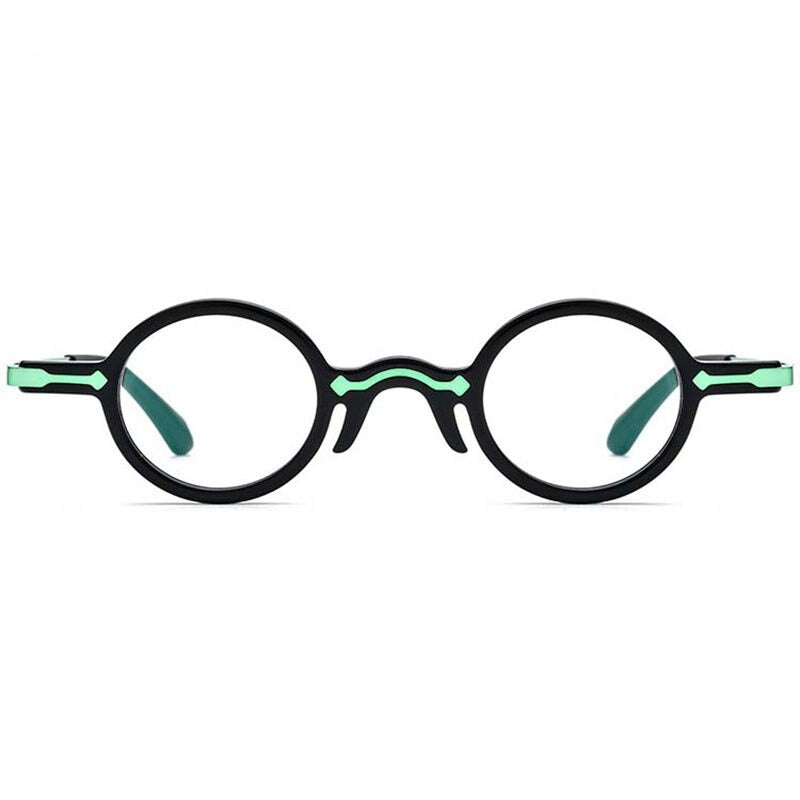 Leif Retro Small Round Acetate Glasses Frame