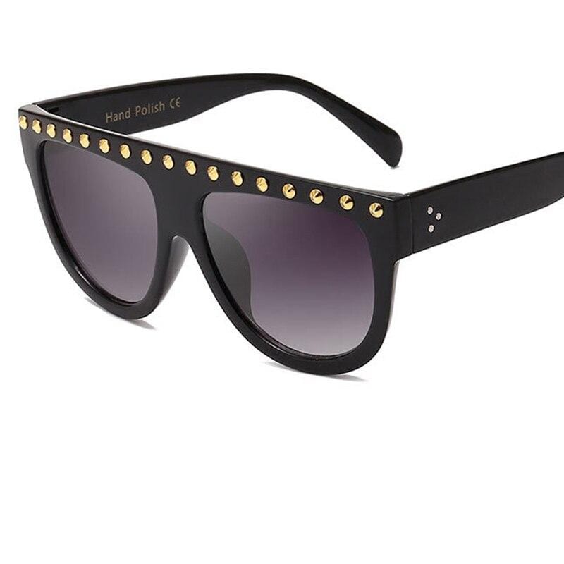 Luxury Oversized diamond sunglasses