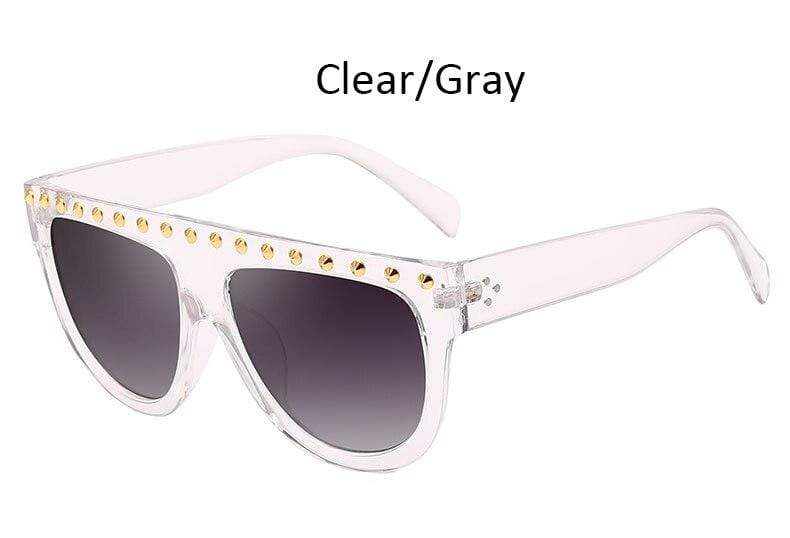 Luxury Oversized diamond sunglasses