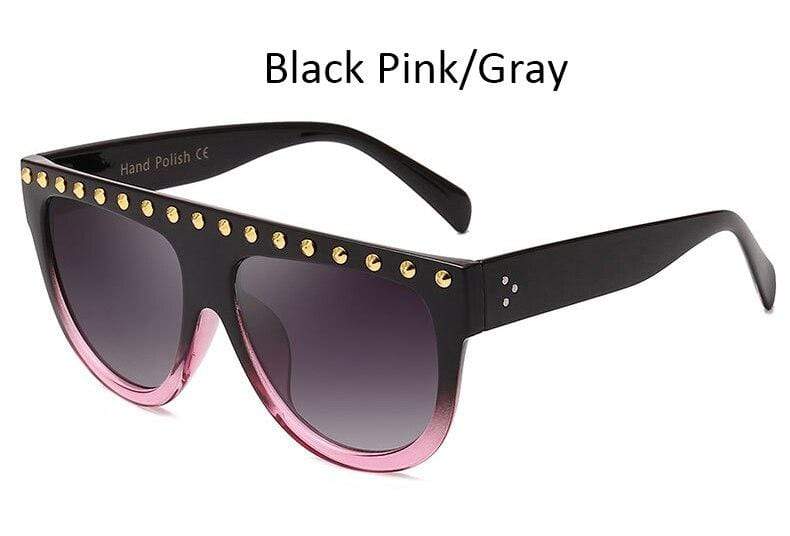 Luxury Oversized diamond sunglasses