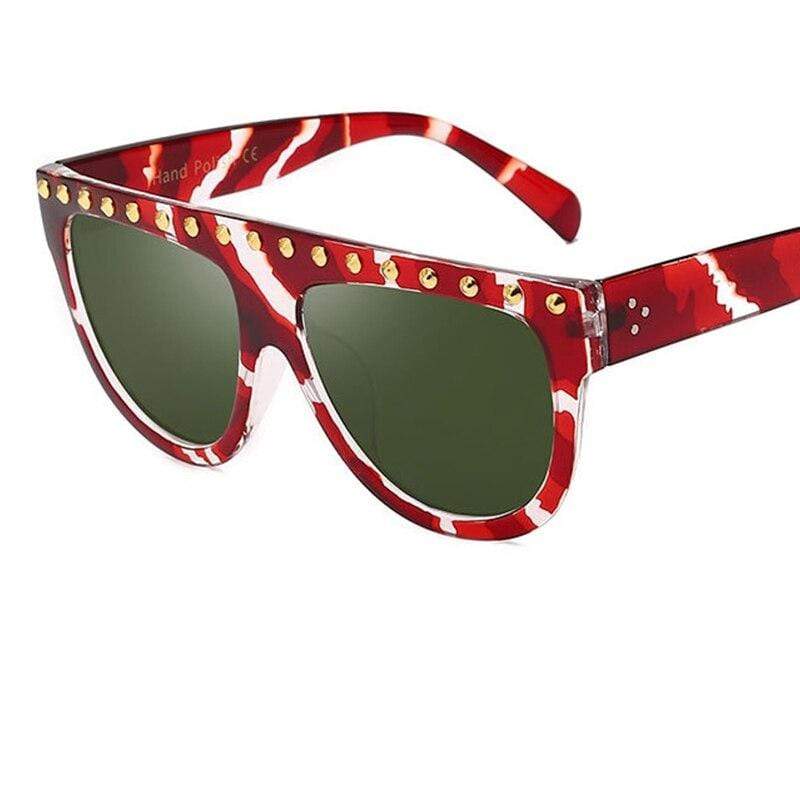 Luxury Oversized diamond sunglasses