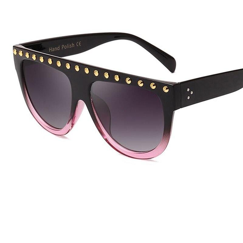 Luxury Oversized diamond sunglasses
