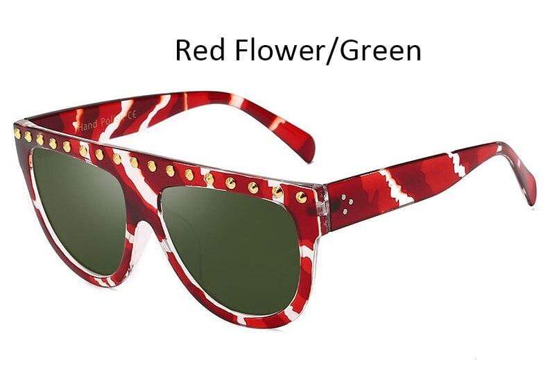 Luxury Oversized diamond sunglasses