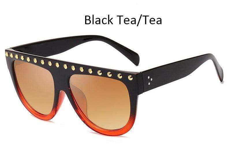 Luxury Oversized diamond sunglasses