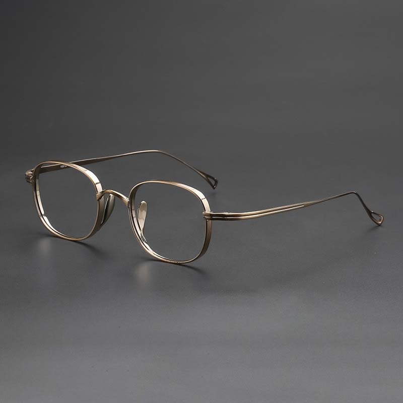 Moryn Titanium Round Glasses Frame