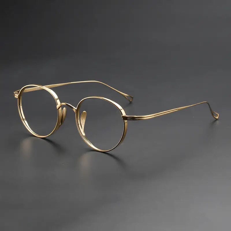 Moryn Titanium Round Glasses Frame