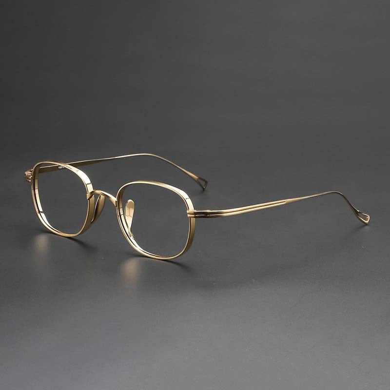 Moryn Titanium Round Glasses Frame