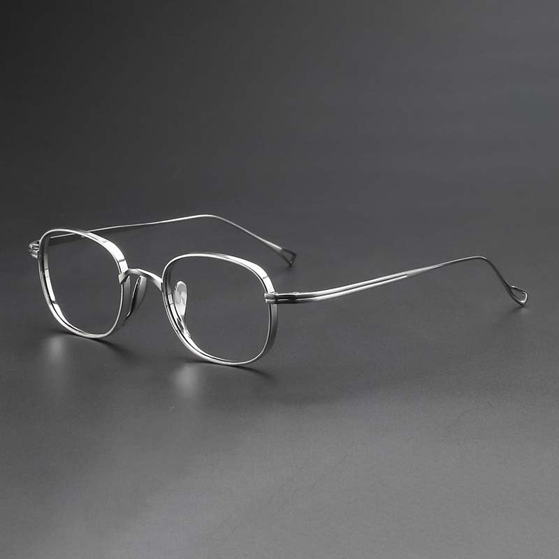Moryn Titanium Round Glasses Frame