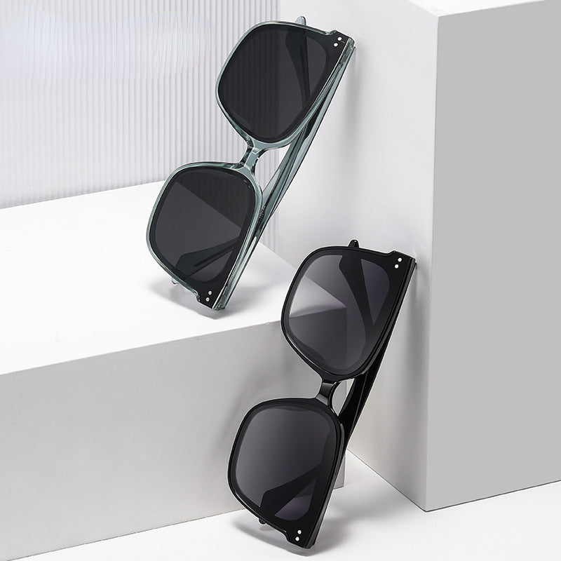 Large frame polarized sunglasses
