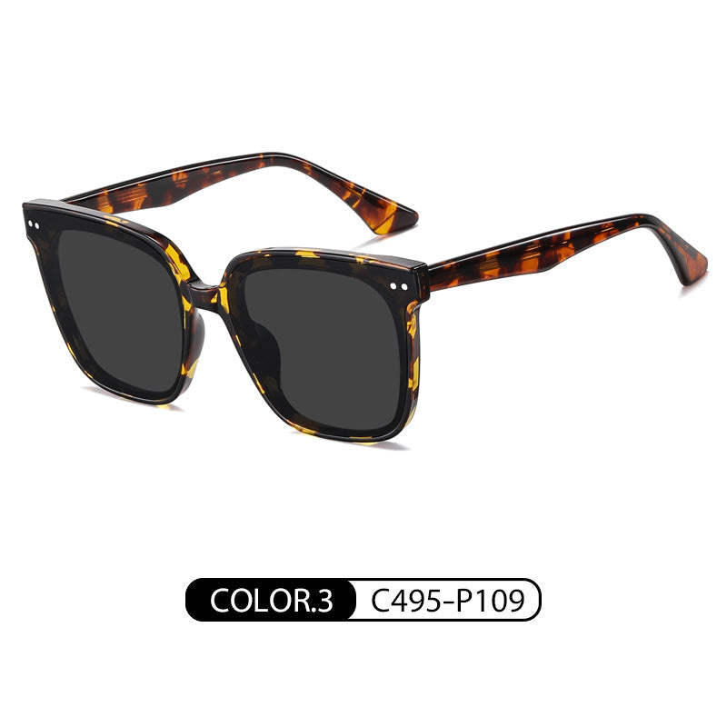 Large frame polarized sunglasses