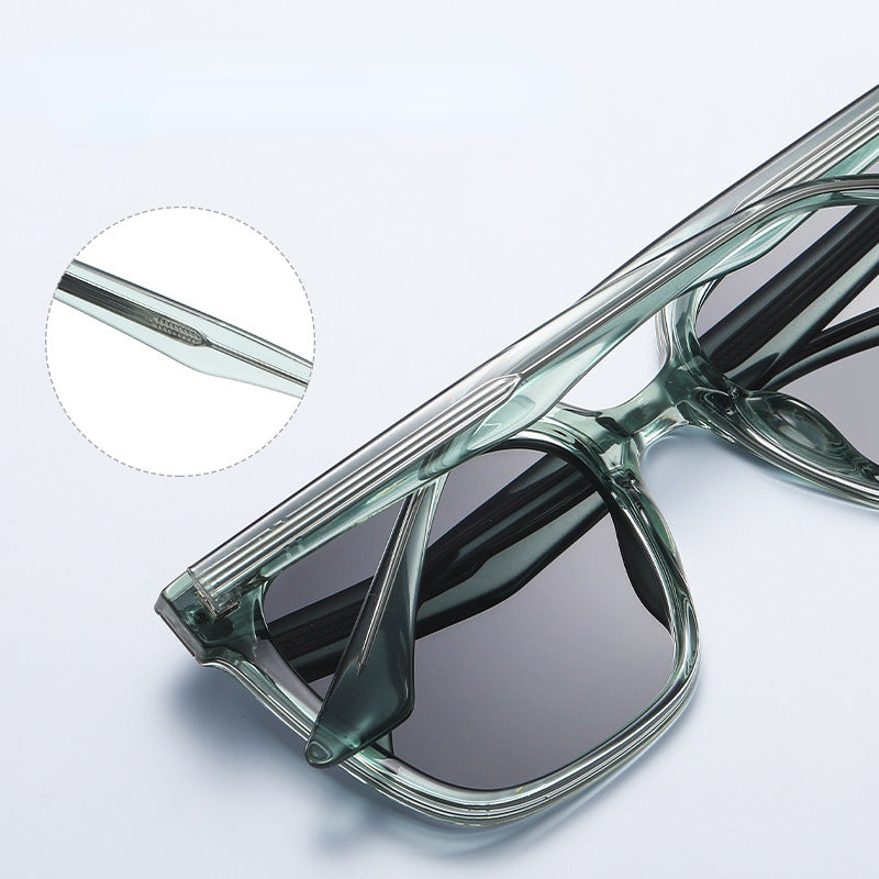 Large frame polarized sunglasses