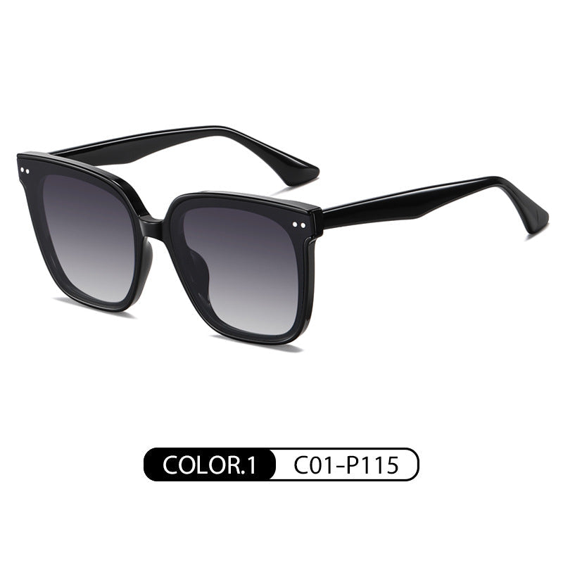 Large frame polarized sunglasses