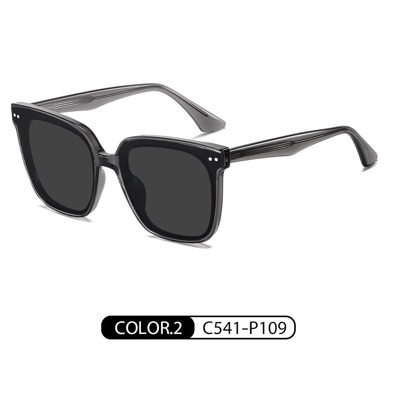 Large frame polarized sunglasses