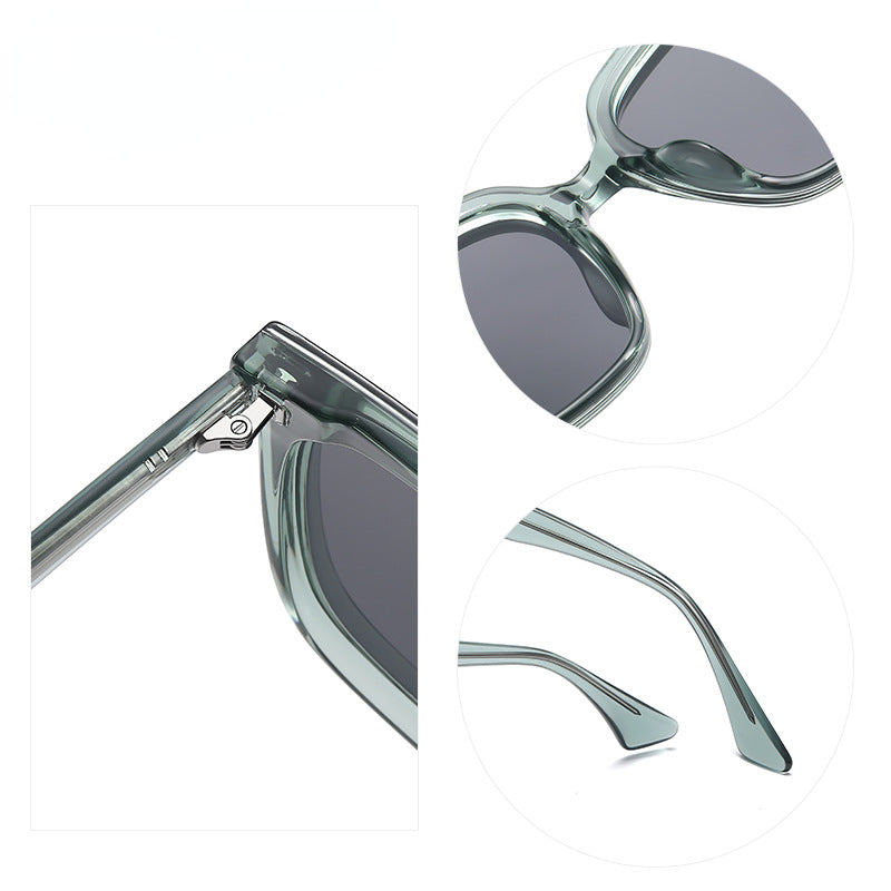 Large frame polarized sunglasses