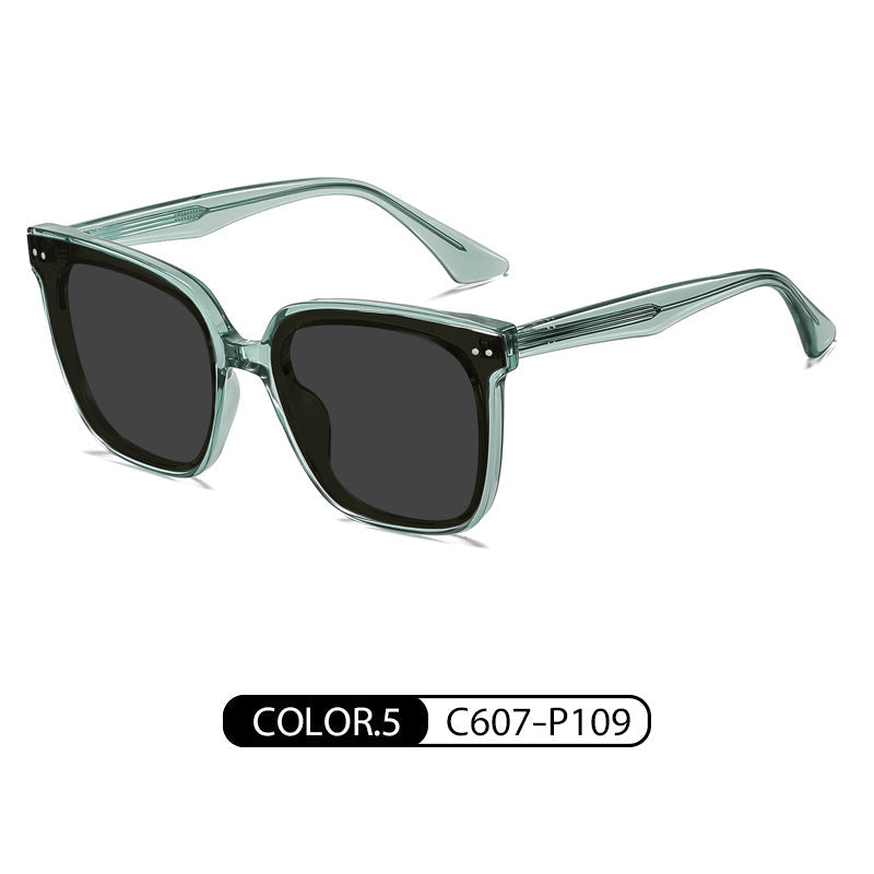 Large frame polarized sunglasses