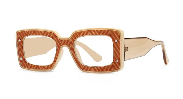 Norma Luxury Designer Vintage Square Glasses Frame