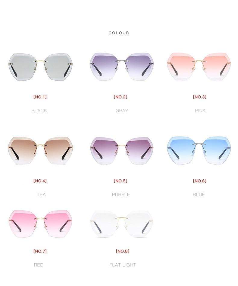 Oversized Vintage Shades Sun Glasses