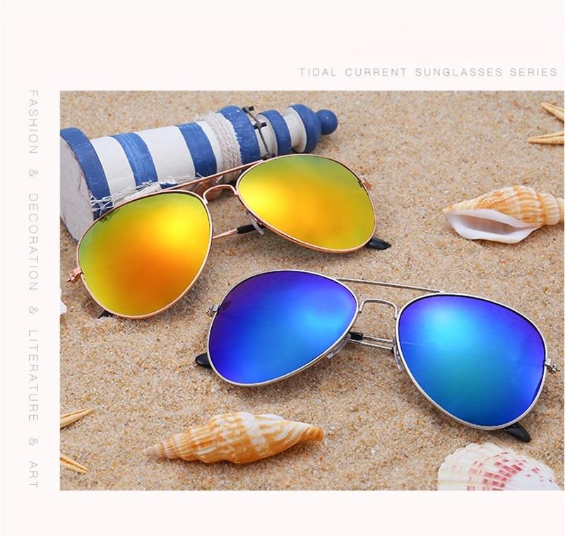 Aviator Polarized Mirror Sunglasses