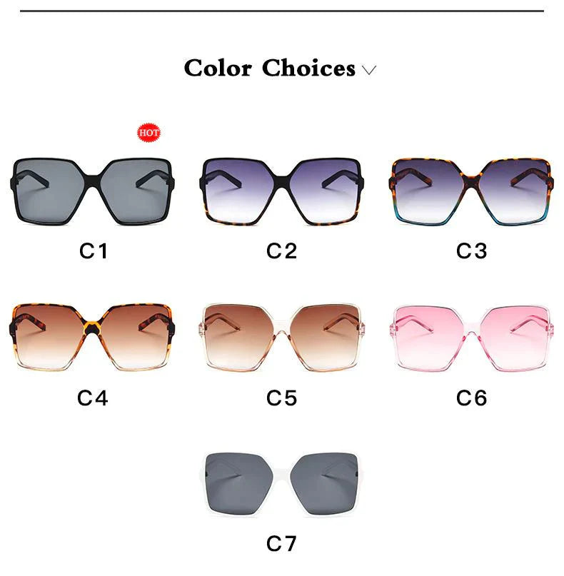Gradient Merk Designer Sunglasses