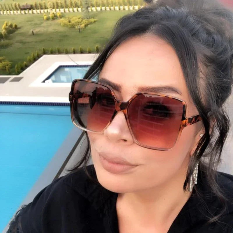 Gradient Merk Designer Sunglasses