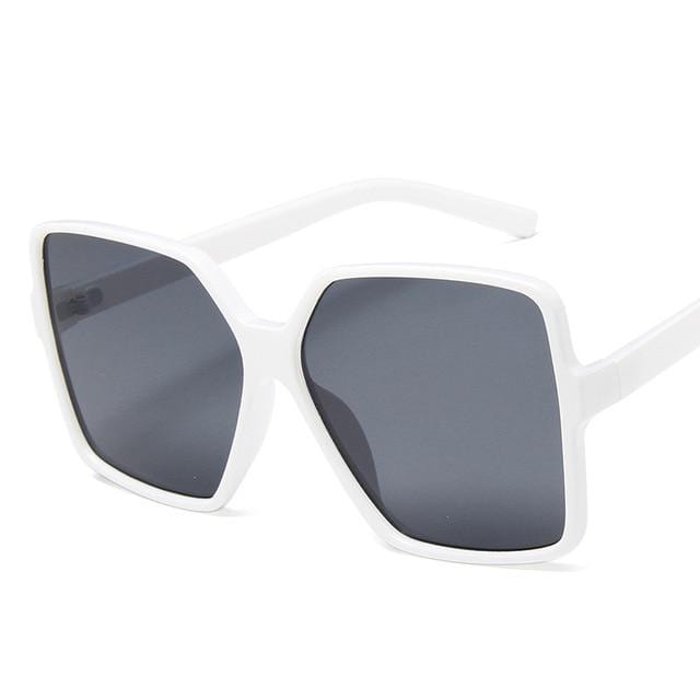Oversize Gradient Merk Designer leopard Sunglasses
