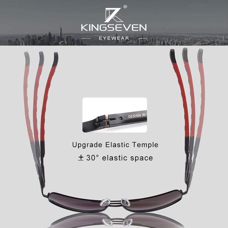 Vintage Aluminum Polarized Sunglasses