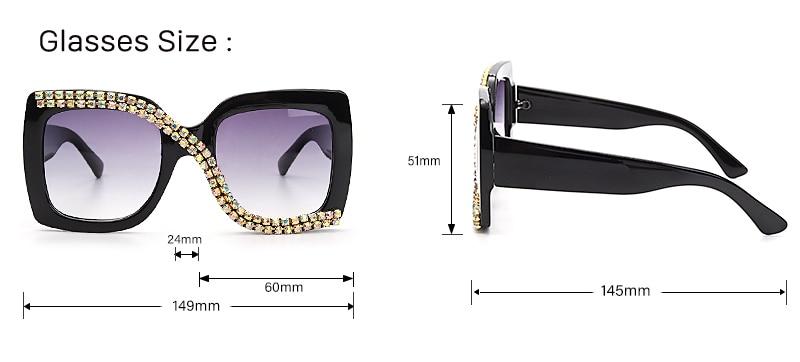 Diamond Square Sunglasses
