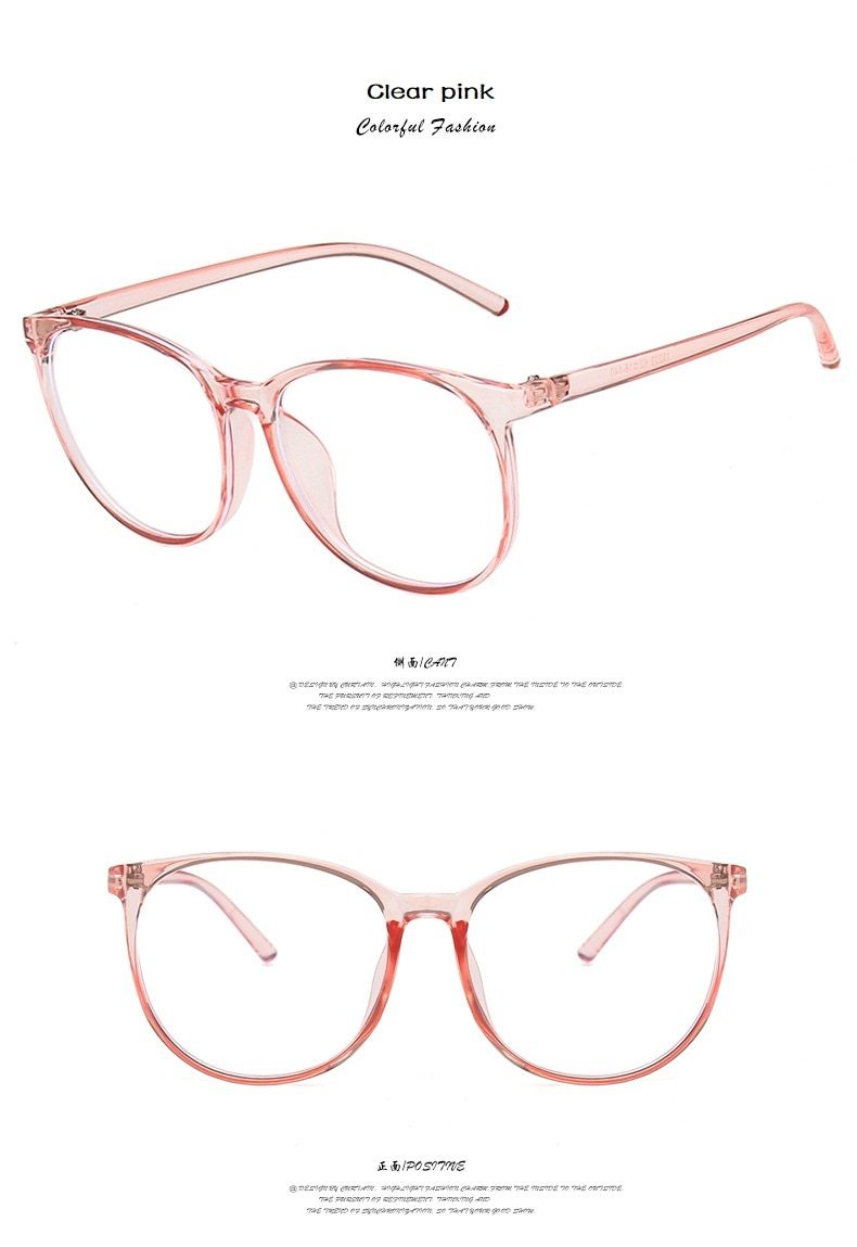 Oversized Anti Blue Light Computer Glasses