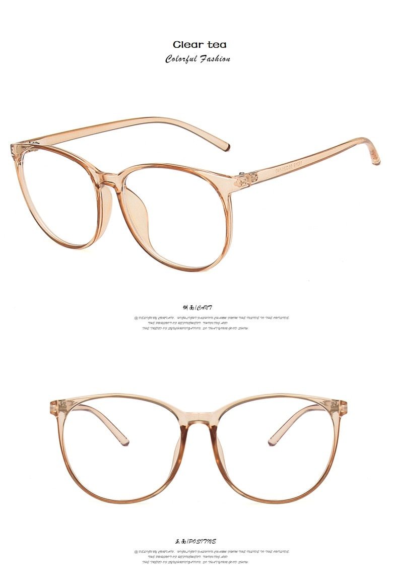 Oversized Anti Blue Light Computer Glasses