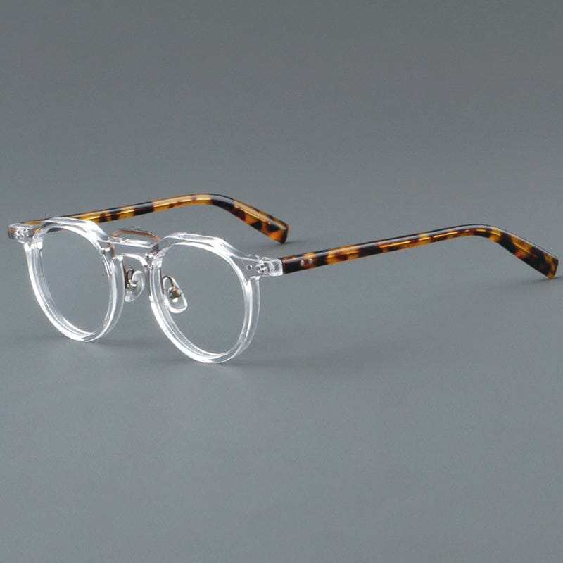 Ron Retro Round Acetate Glasses Frame