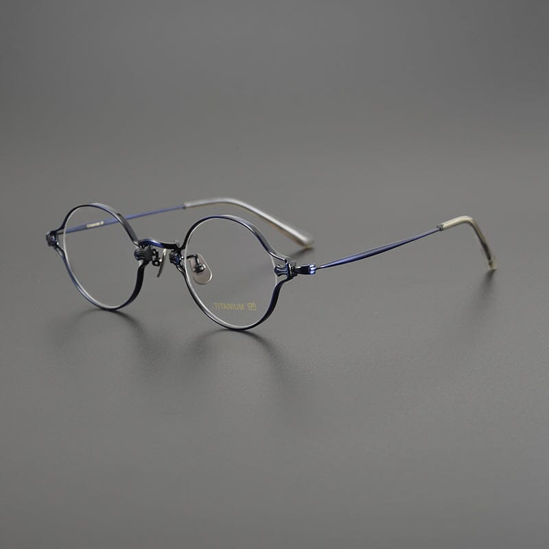 Tha Retro Round Titanium Glasses Frame