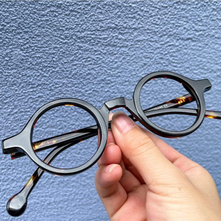 Round Optical Acetate Glasses Frame