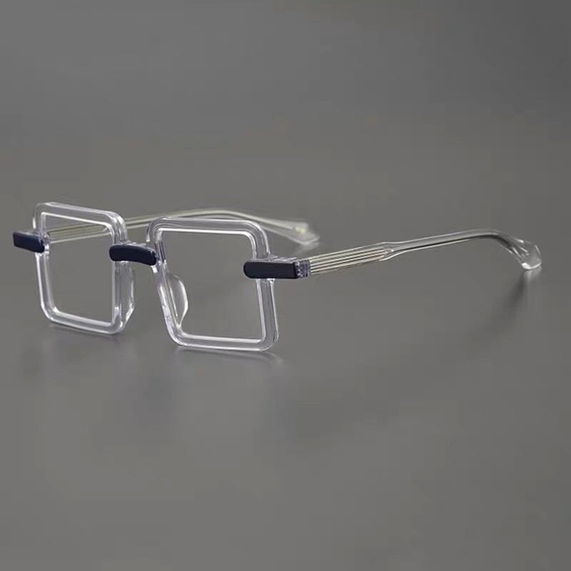 Wacleah Large Square Acetate Eyeglass Frame
