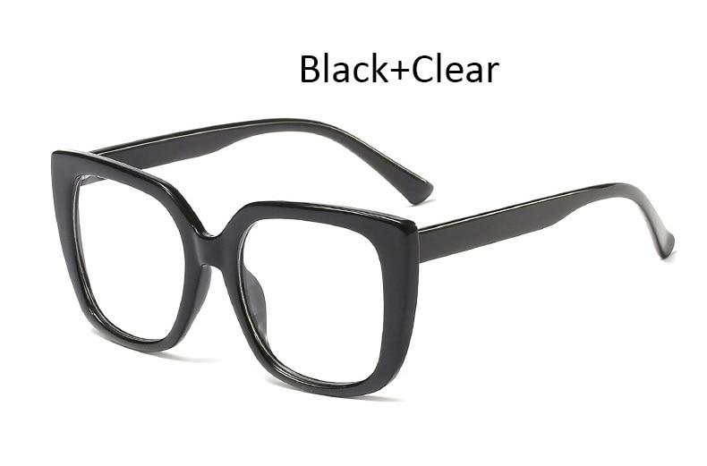 New black Square glasses