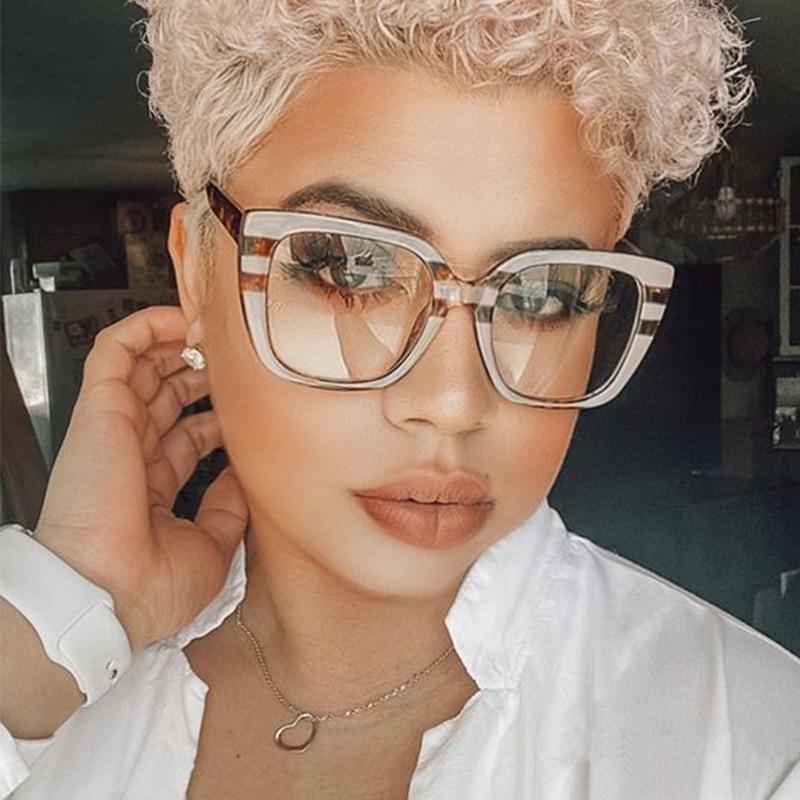 New black Square glasses