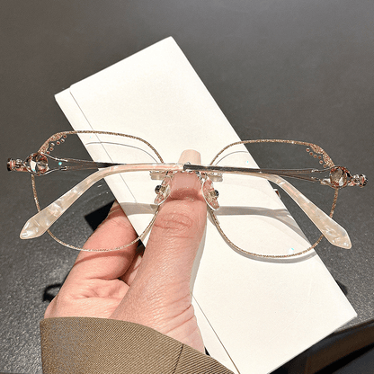 Anti-blue light presbyopia glasses