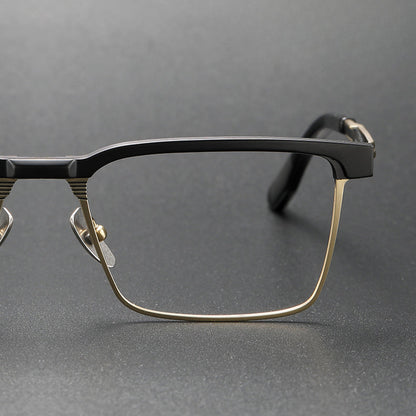 Malin Browline Retro Titanium Ultra-Light Glasses Frame