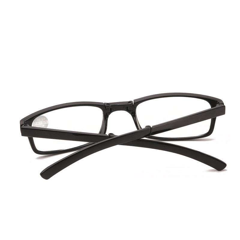 Anti-blue light portable folding reading glasses