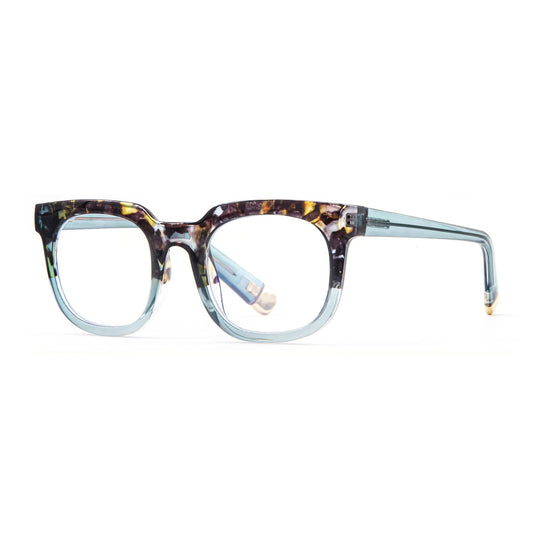 Simple square anti-blue light reading glasses