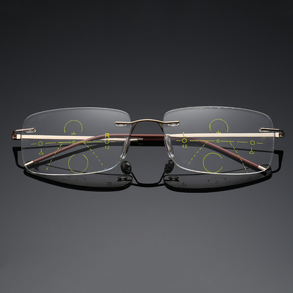 Anti-blue light reading glasses
