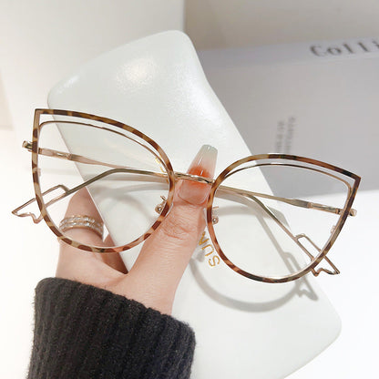 Anti-blue light flat mirrors