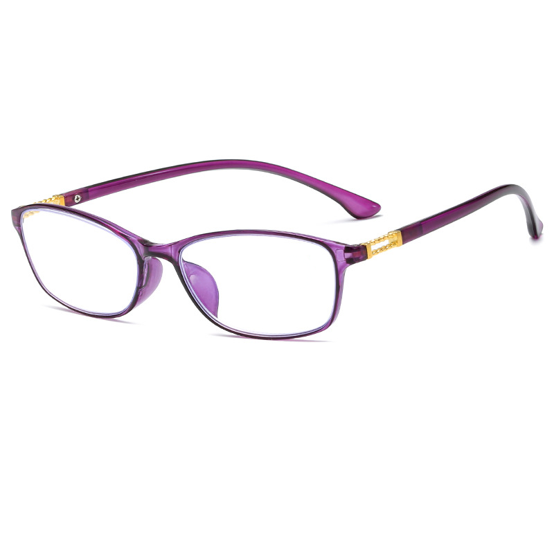 Retro hd anti-blue light reading glasses