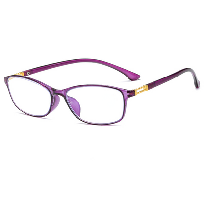 Retro hd anti-blue light reading glasses