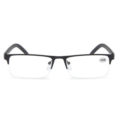 Metal lightweight anti-blue light reading glasses