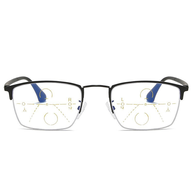Frameless ultra-light anti-blue light reading glasses