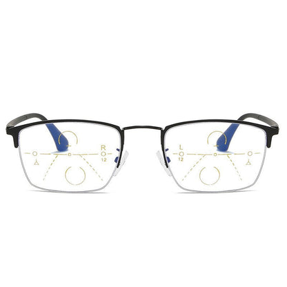 Frameless ultra-light anti-blue light reading glasses